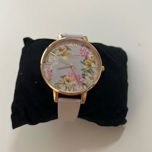 Floral Olivia Burton London Watch